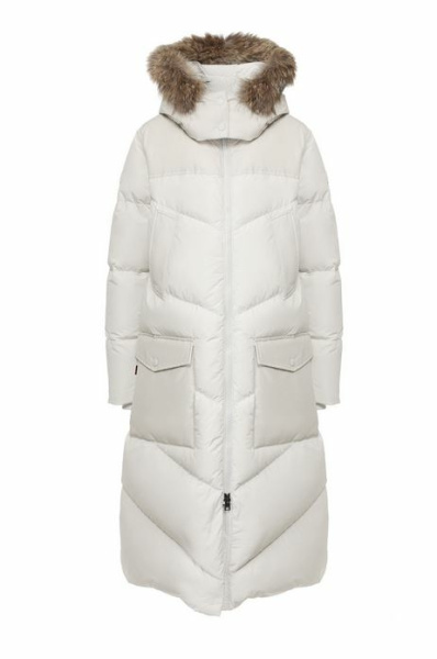 Пуховое пальто Logo Long Parka W (; S; moonstone)